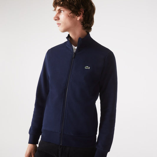 Navy cotton cardigan Lacoste - SH9622/166