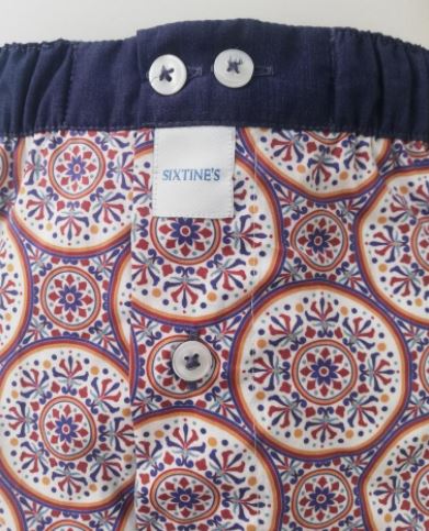  Lila boxershort met print Sixtine's - Rosalie 18 