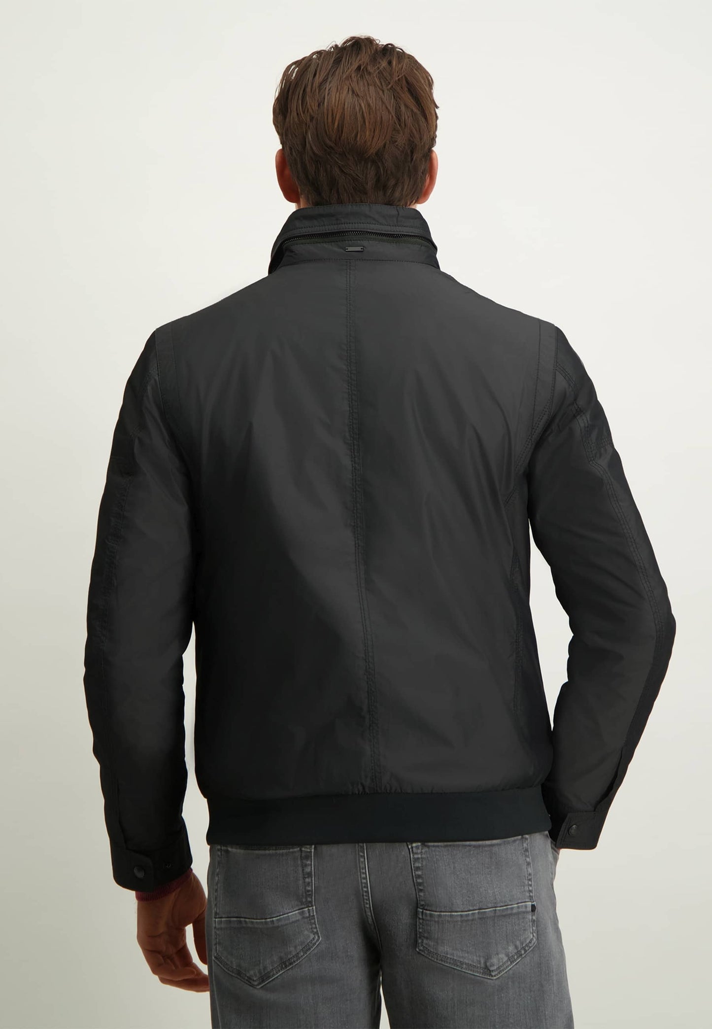 Dark grey short outdoor jacket State of Art - 13831/9800