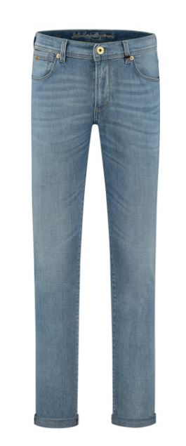 Bleached indigo slim fit jeans Roy Zilton - 07/9379