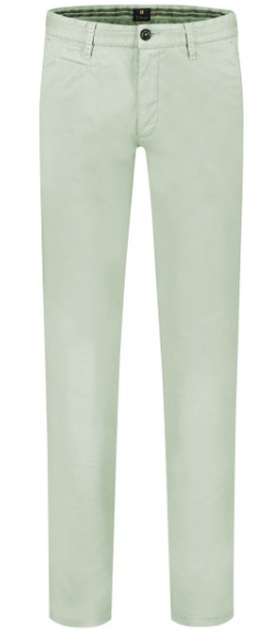 Mint green cotton slim fit trousers Steam Zilton - 25/9173
