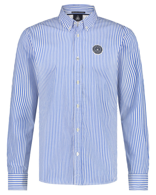 Blue striped cotton slim fit shirt Gaastra - 12529/B007